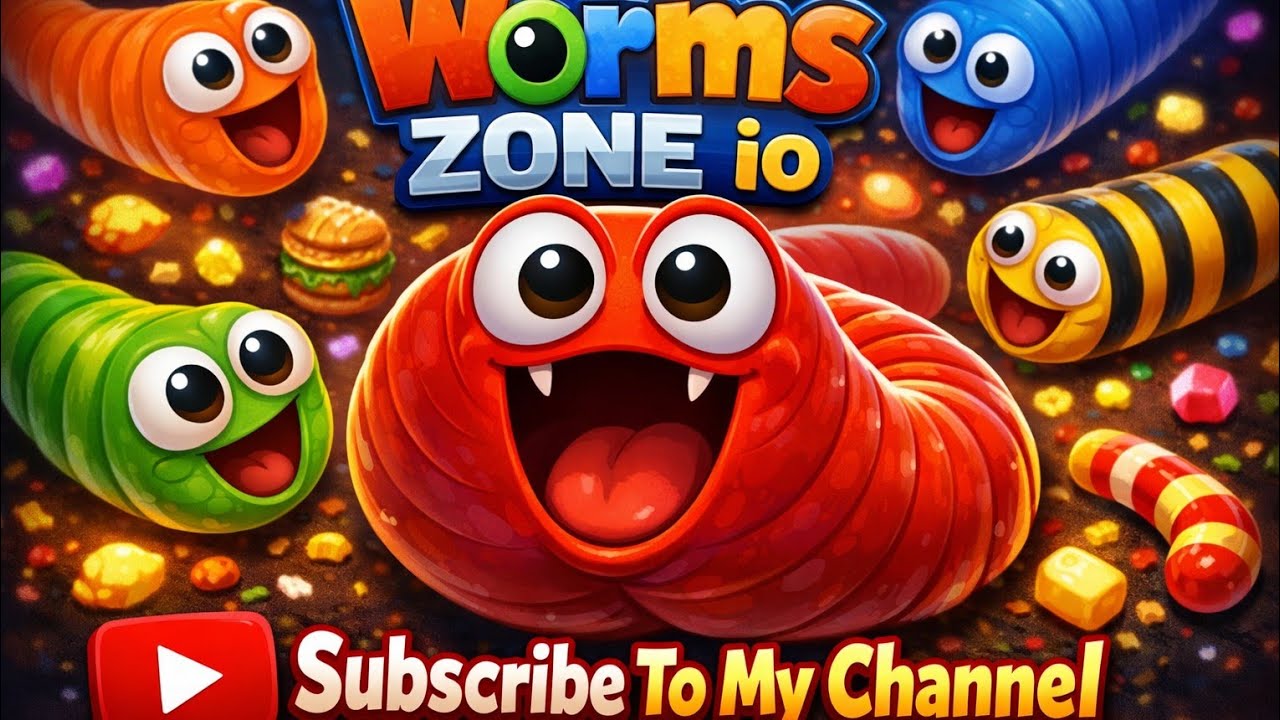 #worms zone io   🎮     plz subscribe to my 🔴 channel and like 😔