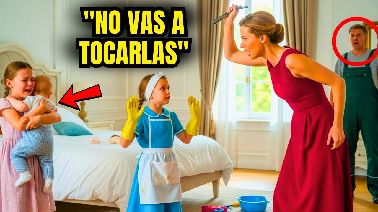 El Millonario Se Disfraza De Empleado Para Ver Cómo La Madrastra Trataba A Sus Hijas, Lo Que Vio...