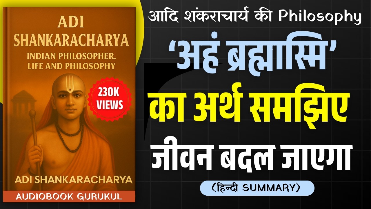 माया, ब्रह्म और आत्मा का रहस्य | Adi Shankaracharya Philosophy in Hindi