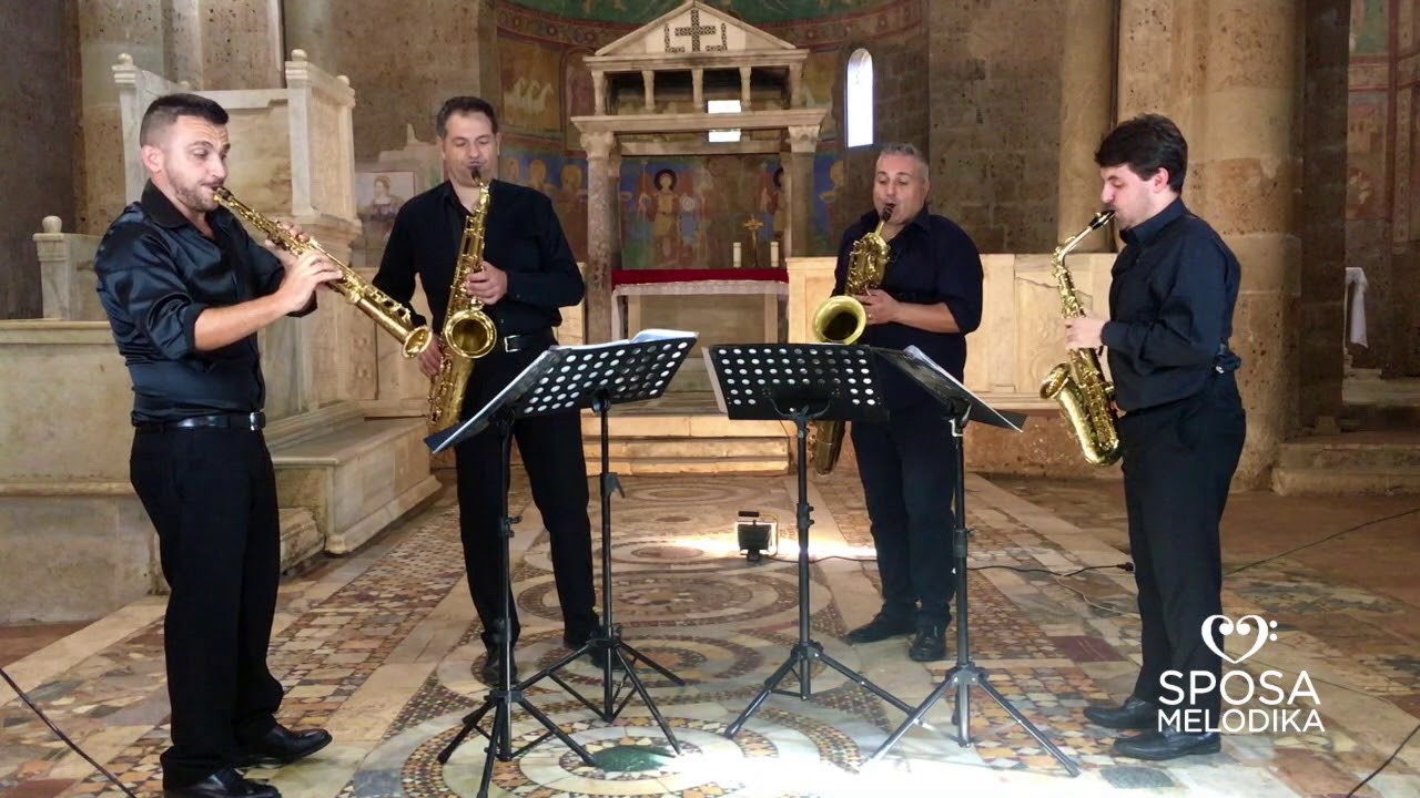Adagio di Albinoni – Sax Quartet Live | Musica Matrimonio Roma