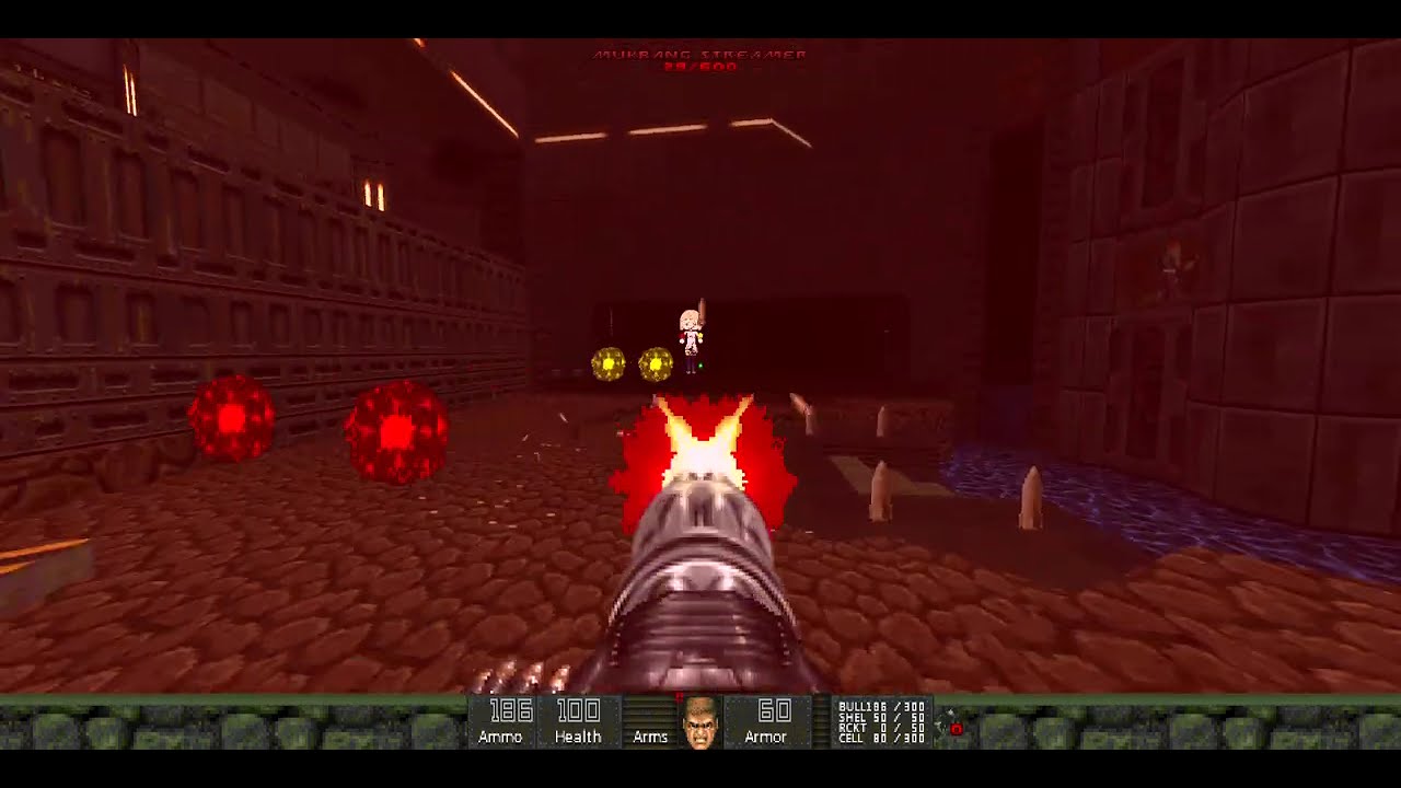 Human-Demons + Brutal Doom + Eviternity - MAP06: Reconnect (DOOM II)