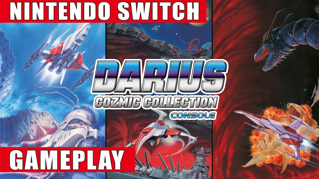 Darius Cozmic Collection Console Nintendo Switch Gameplay