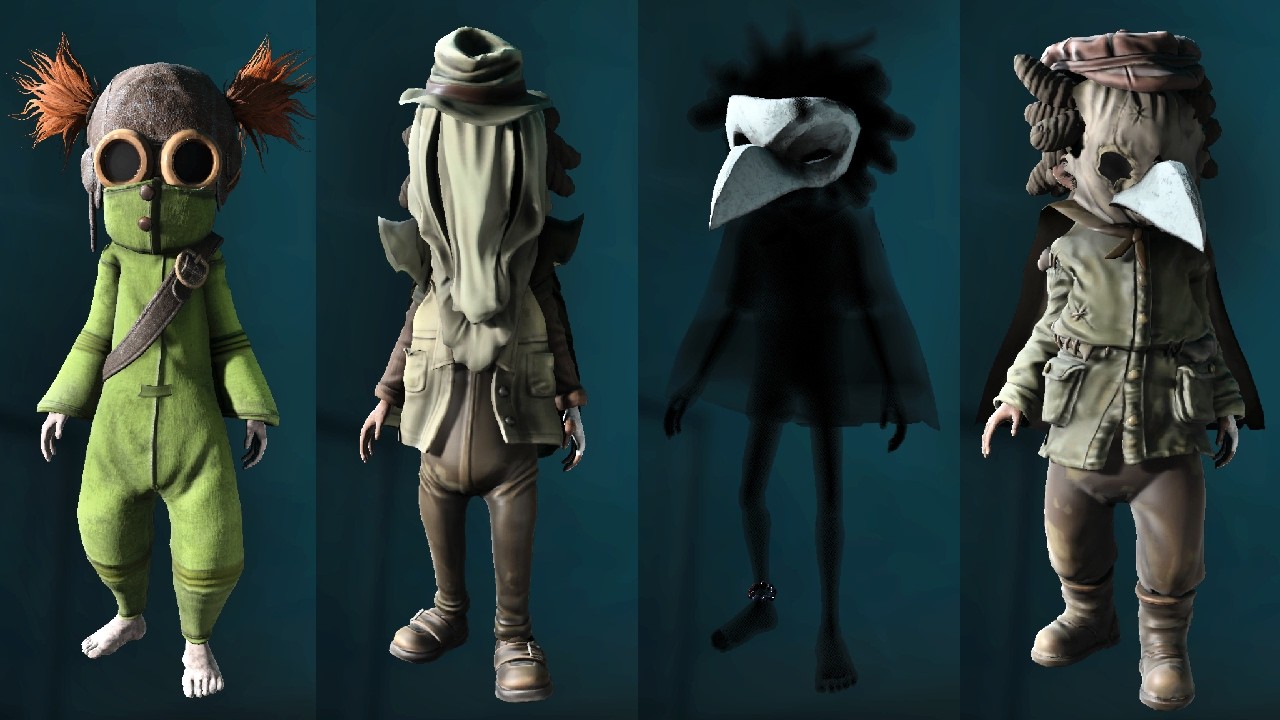 Little Nightmares 3 - All Costumes Showcase (All Outfits)