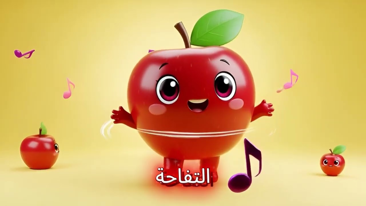 رقص وفواكه ممتعة للأطفال 🍌🥕🍎