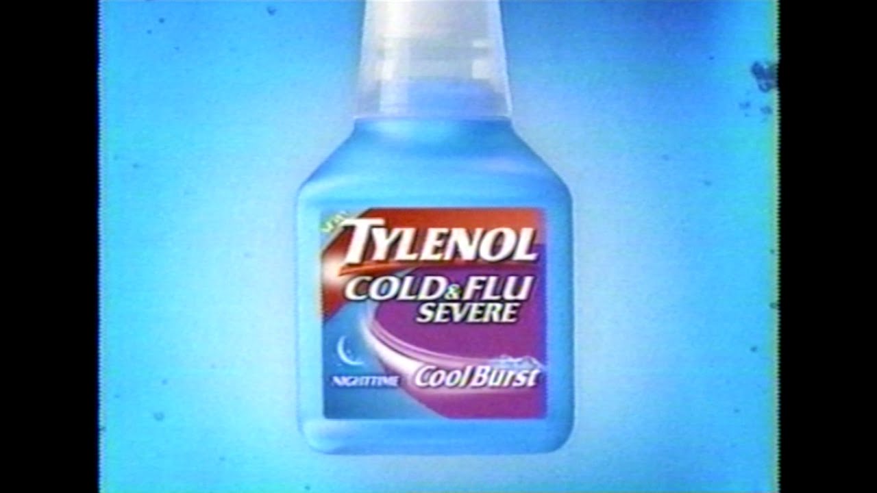 Tylenol Cold with Cool Burst Medicine Commercial (2004)