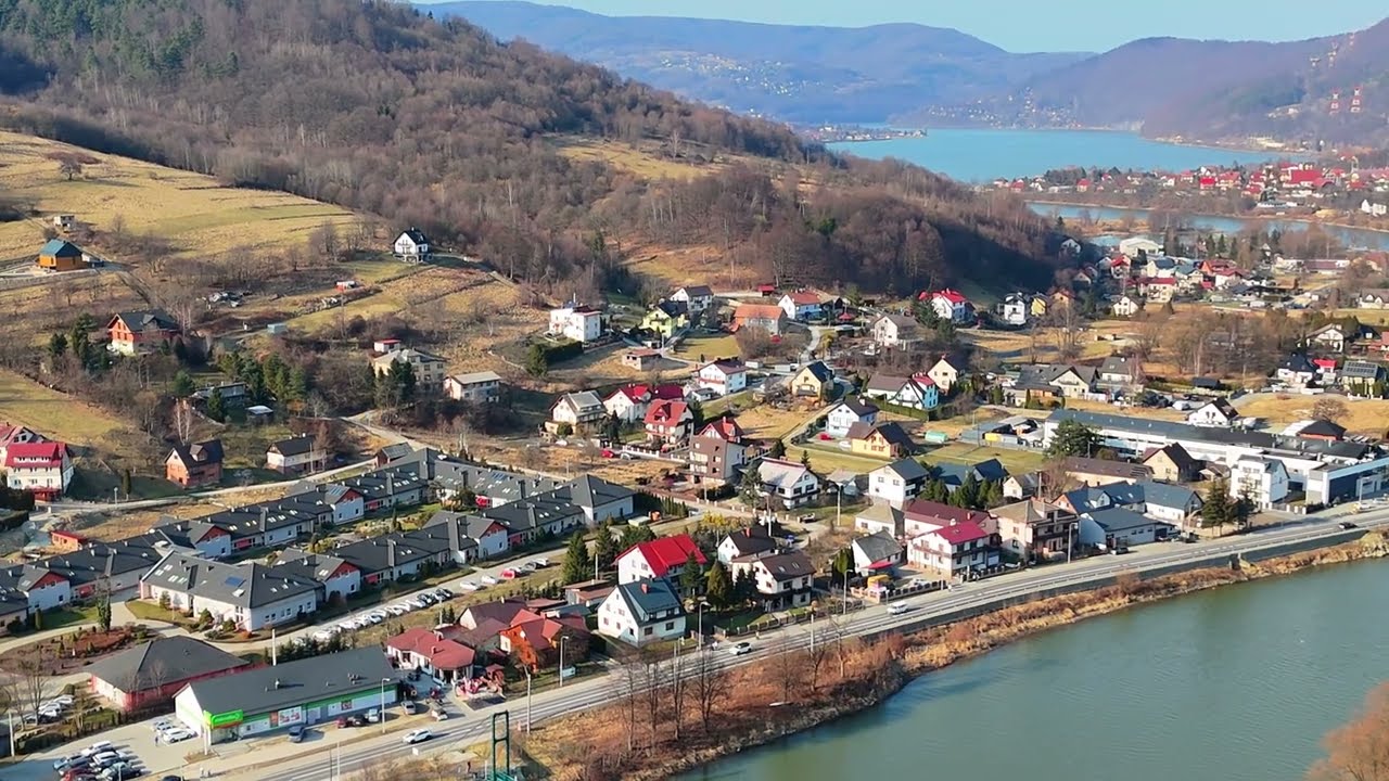 Czernichów i Zapora w Tresnej 🌊 | Jezioro Żywieckie z lotu ptaka | 4K | Dron