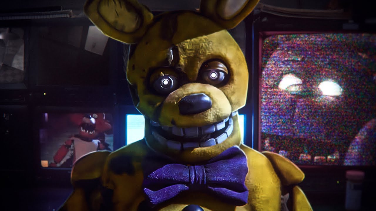 THE NEW FNAF MOVIE SECURITY FOOTAGE…