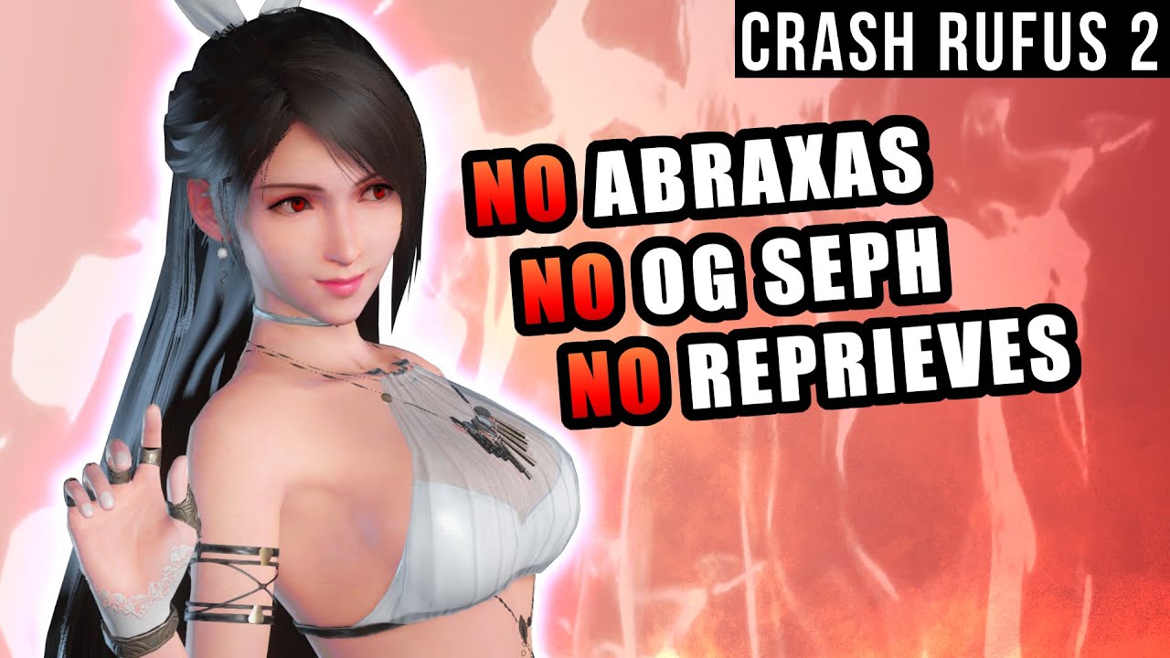FF7 Ever Crisis - Crash Rufus 2 SOLO | TIFA DPS NO ABRAXAS NO REPRIEVE