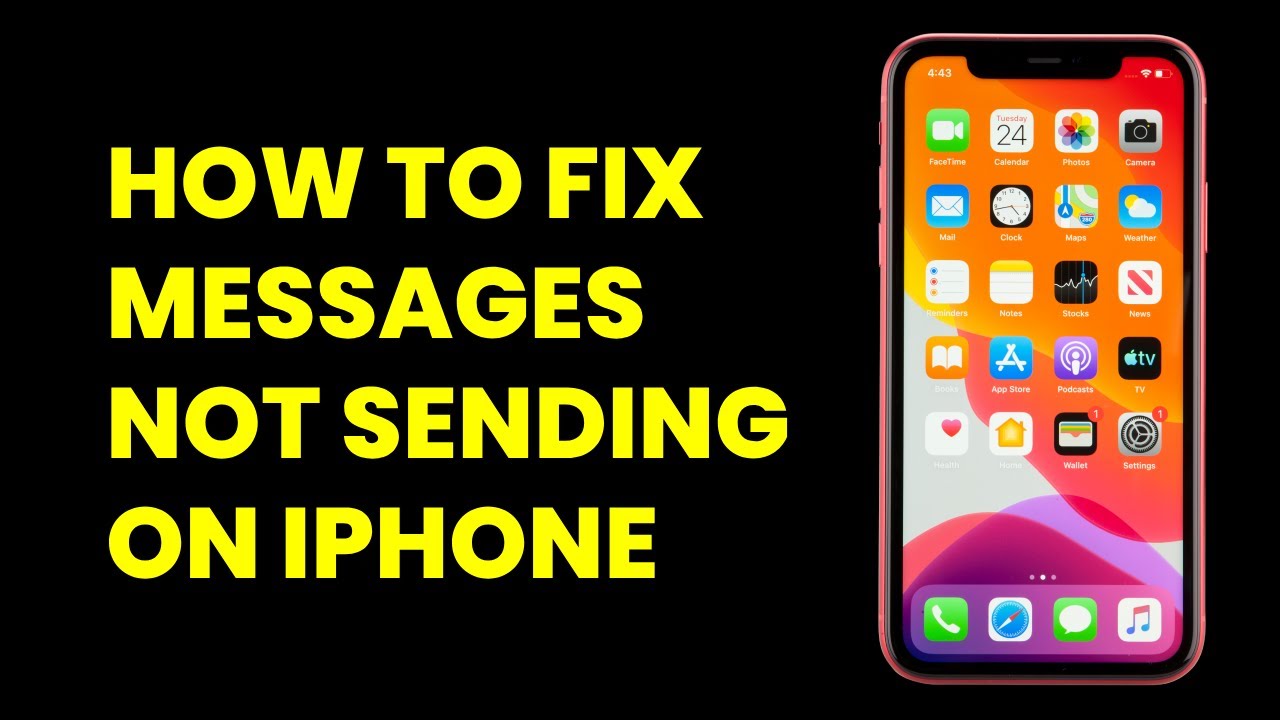How To Fix Messages Not Sending On iPhone | iMessage & SMS Troubleshooting Guide (2025)