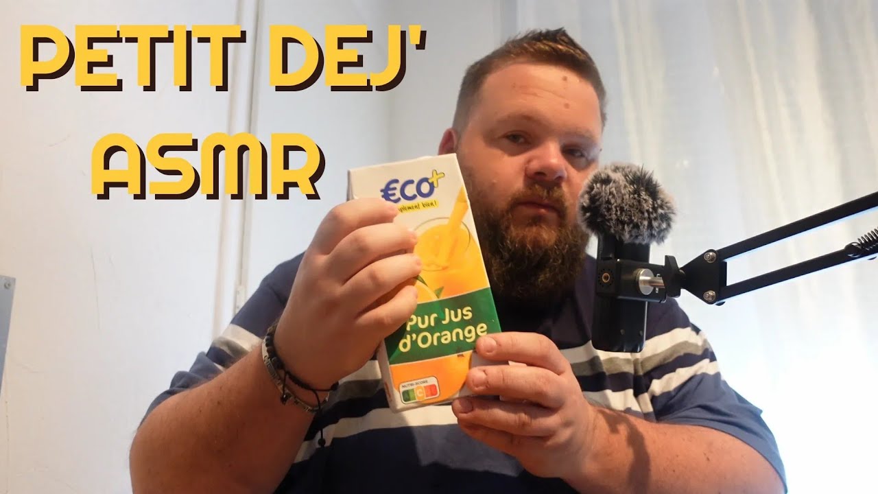 ASMR On PETIT DEJ ENSEMBLE ? #asmr #sleep #français