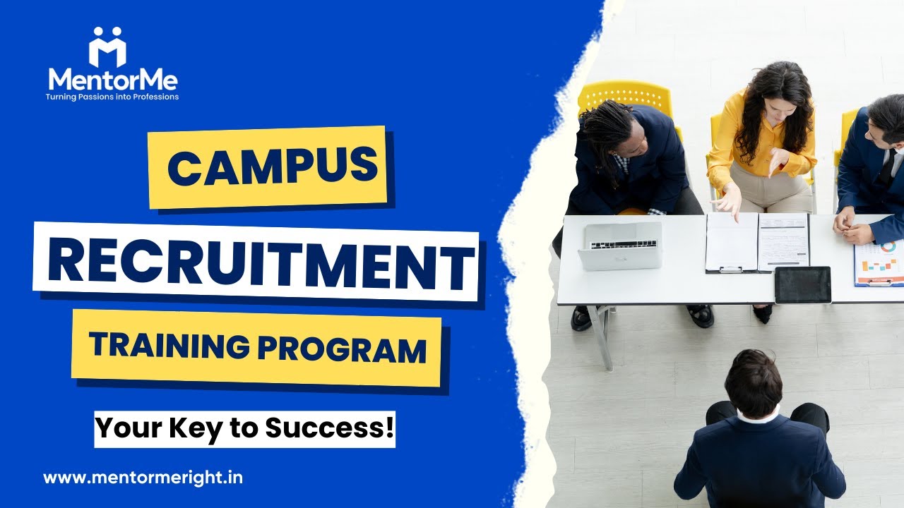 Campus recruitment Training (CRT) program - MentorMe |  