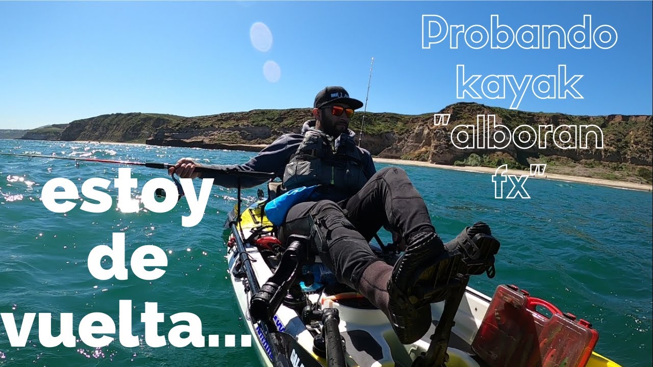 ¡¡¡¡¡De  vuelta al mar, después de 6 meses !!! probando Kayak Alboran Fx de Galaxy kayak.