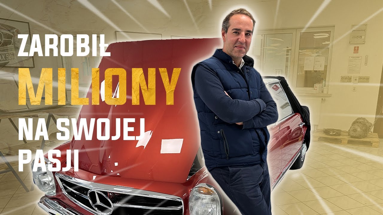 Biznes z pasji | Od 40 lat ratują PIĘKNE KLASYCZNE SAMOCHODY - Łukasz Rzepecki