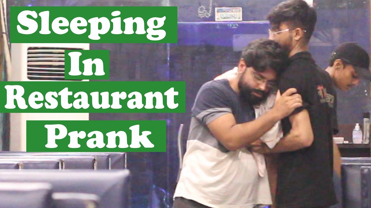 Sleeping In Restaurant Prank Gone Serious | Pranks In Pakistan | Humanitarians