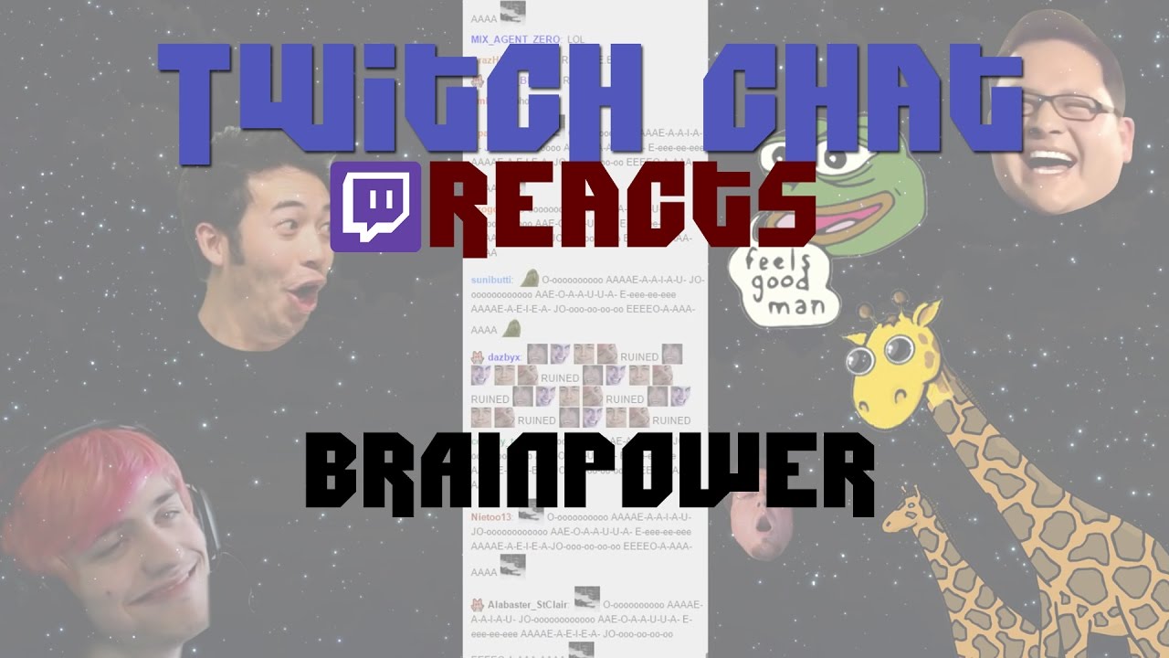 NOMA - Brain power (Ft. Twitch chat)