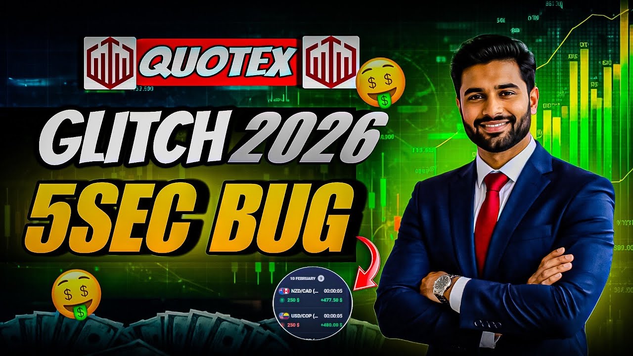 Quotex 5 Second Bug Strategy 2026 😱 | Real Proof & Live Trade