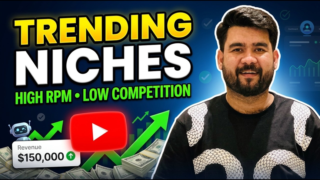 YouTube Automation Course 2026 Top Trending Niches That Can Explode In 2026