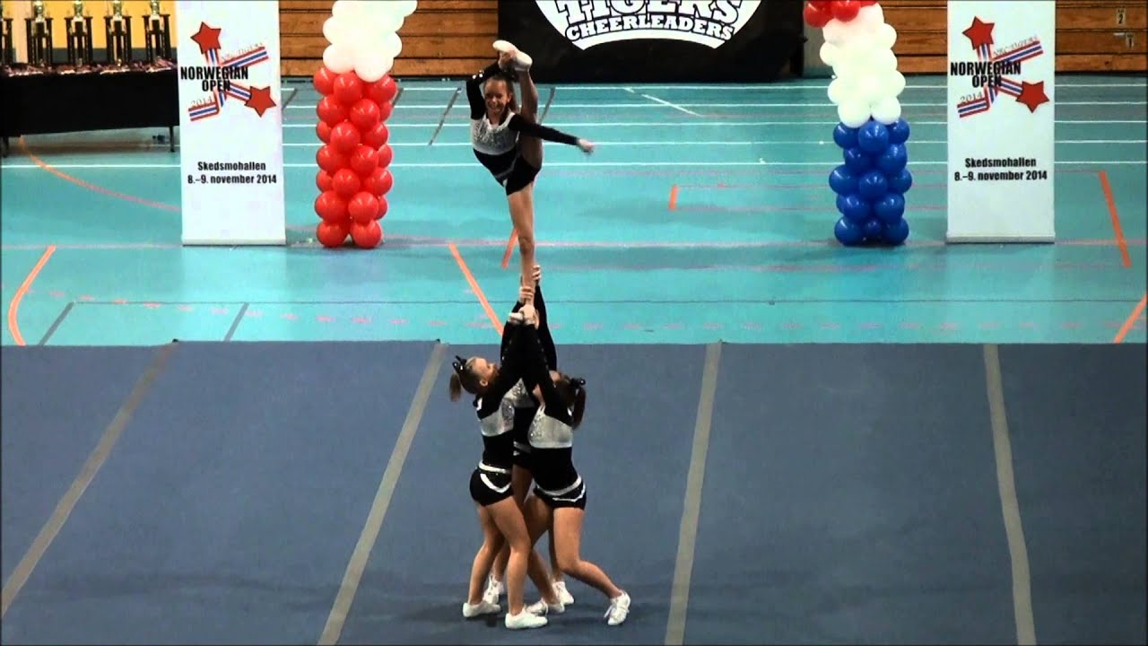 Norwegian Open 2014   All Girl Group Stunt jr  Galaxy Gravity