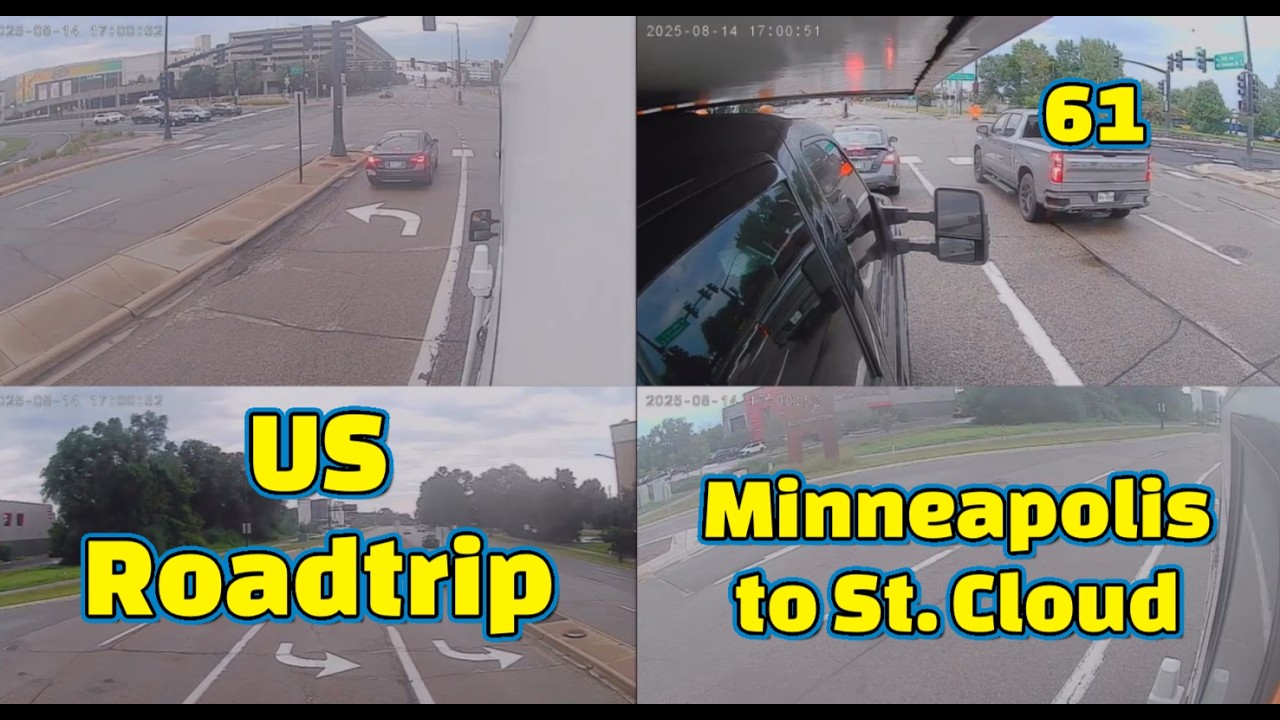 Minneapolis to St. Cloud, MN-US Roadtrip