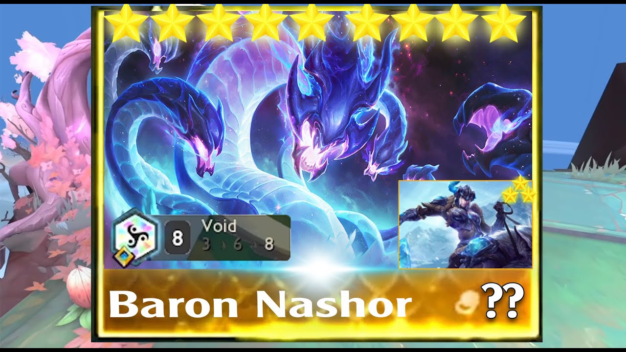 TFT Set 9: Baron Nashor in TFT Now ft. 8 Void and Best Frontline Sejuani ⭐⭐⭐