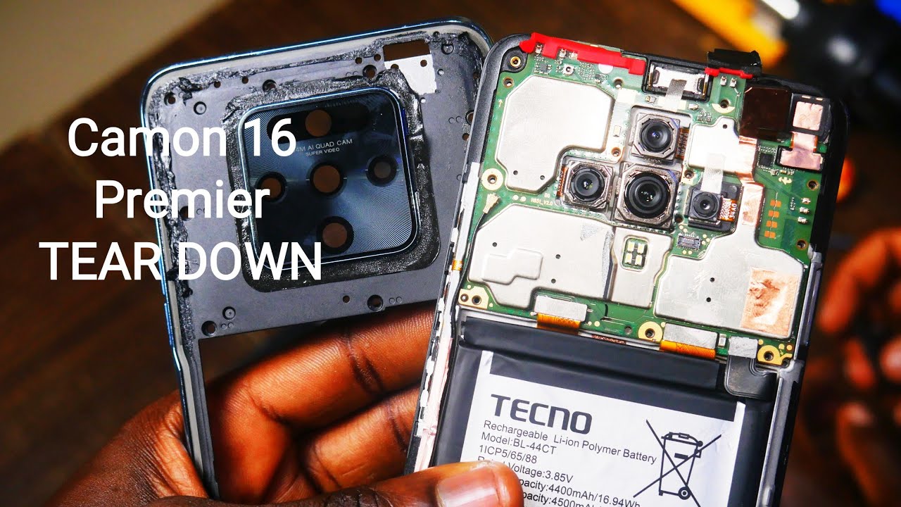 Tecno CAMON 16 Premier Tear Down: See What I found Inside!