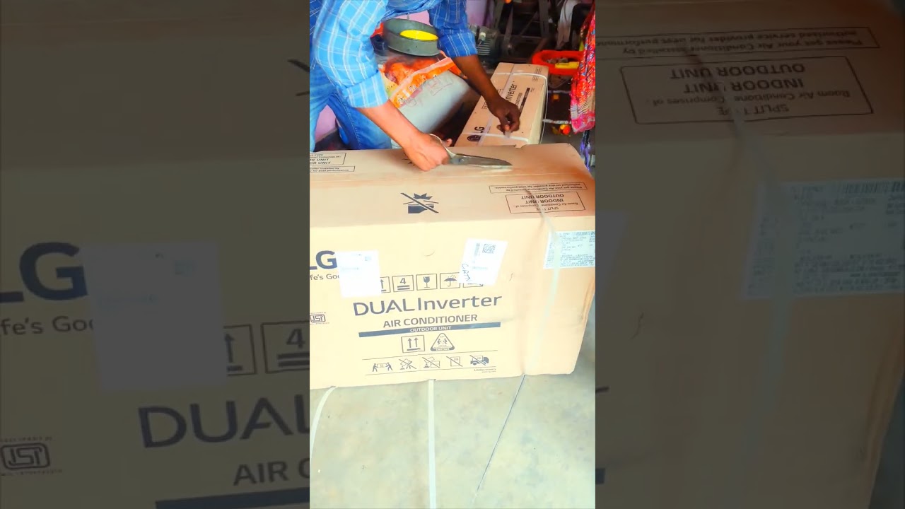 LG Dual inverter 1.5 Ton 5 star model 2024| LG AC Unboxing 2024 New AC model 2024 best LG AC 2024