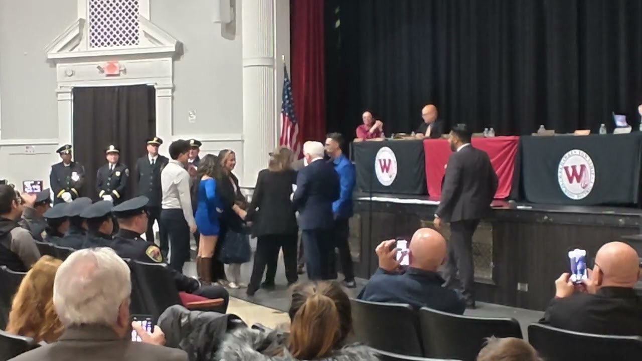 Melissa Maione is promoted to Sergeant of the Weehawken Police Department