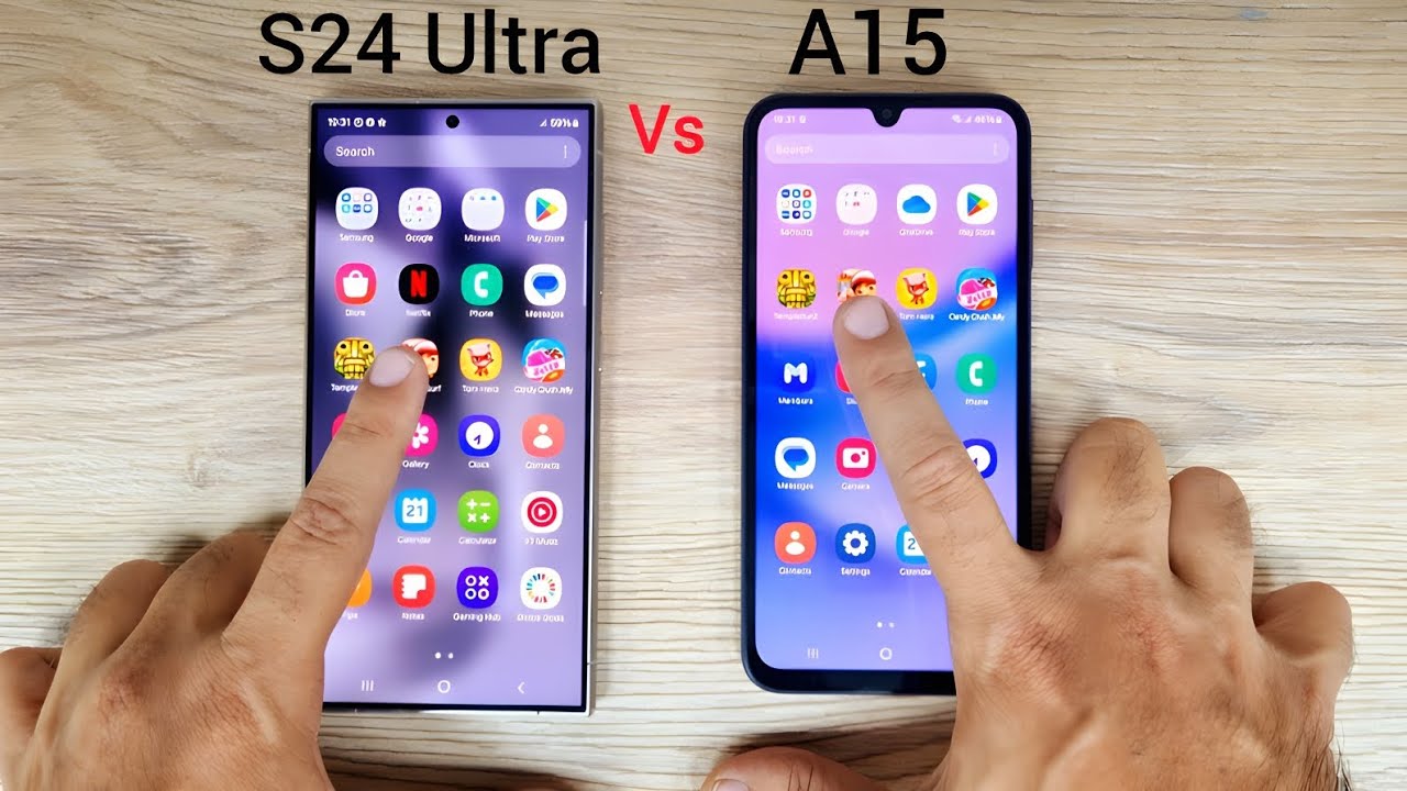Samsung S24 Ultra vs A15 | SPEED TEST