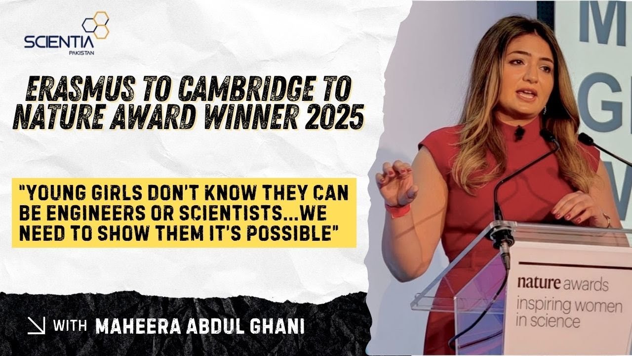 From Erasmus to Cambridge to Nature's Inspiring Women in Science Award (Part One)