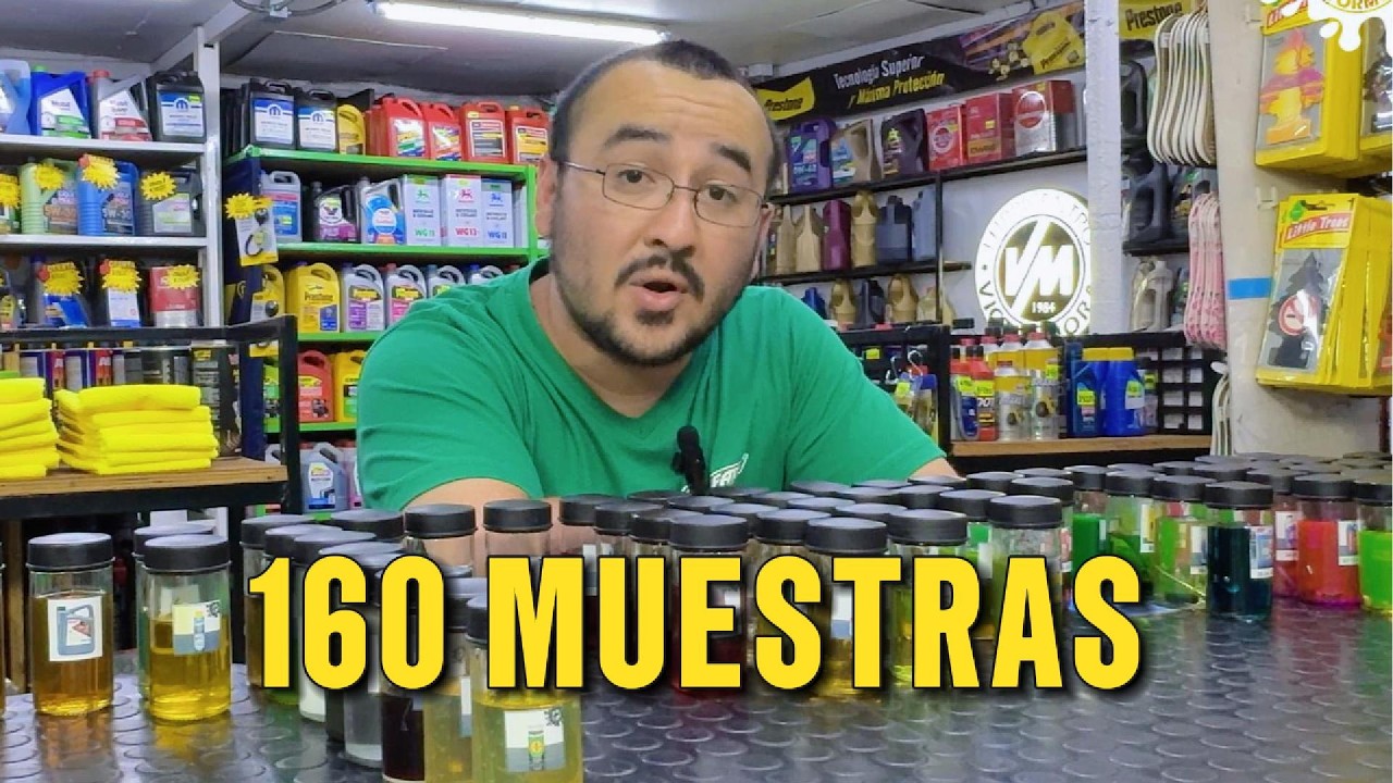 160 MUESTRAS TENEMOS ACTUALMENTE