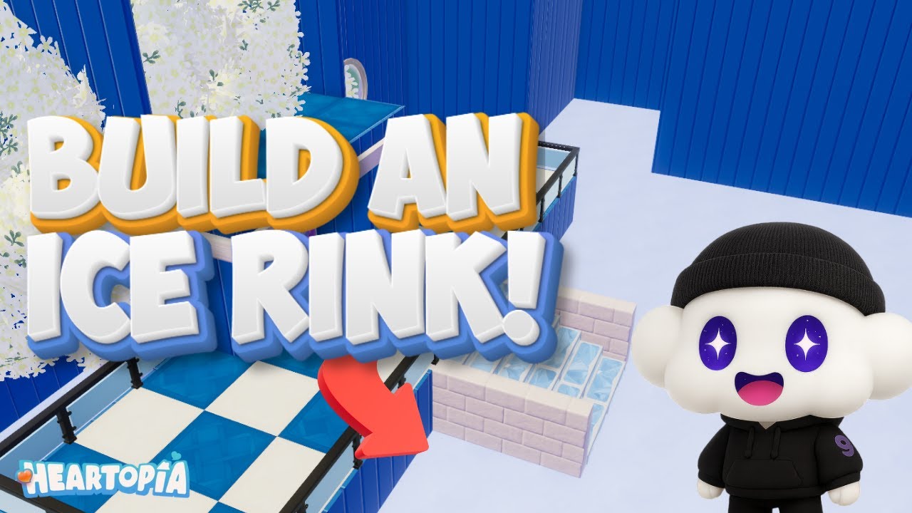 Building an ICE RINK in Heartopia! ⛸️ | Winter Event (Part 1)
