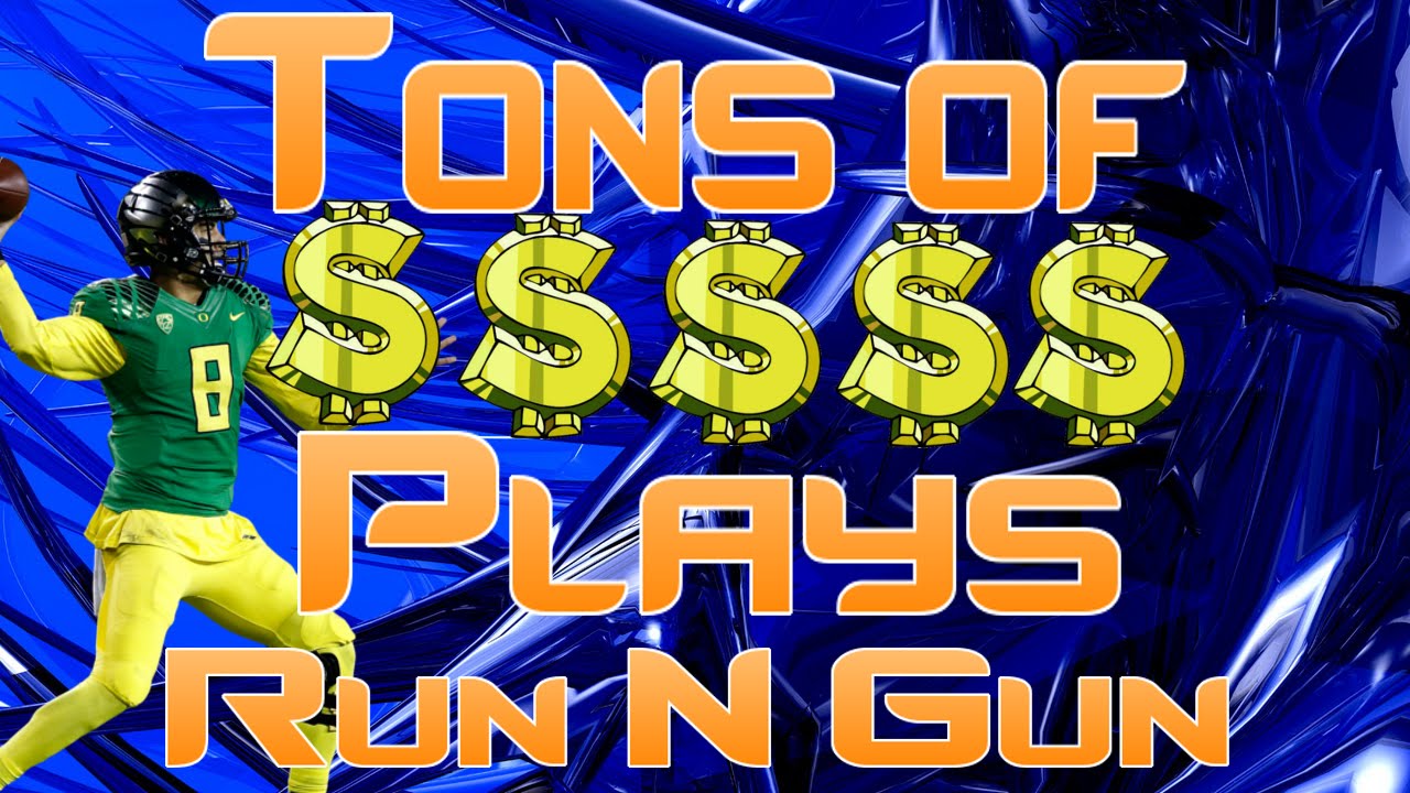 Madden 15 Money Plays: Run N Gun Playbook