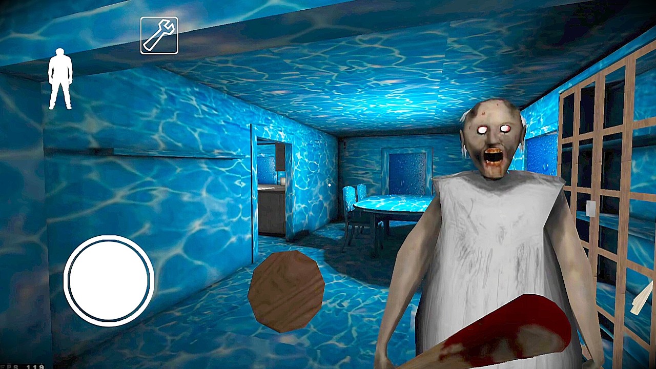 Granny Underwater Horror House Escape 😂 EP-6 #granny #grannyhorrorgame #gaming #horrorgame #gameplay