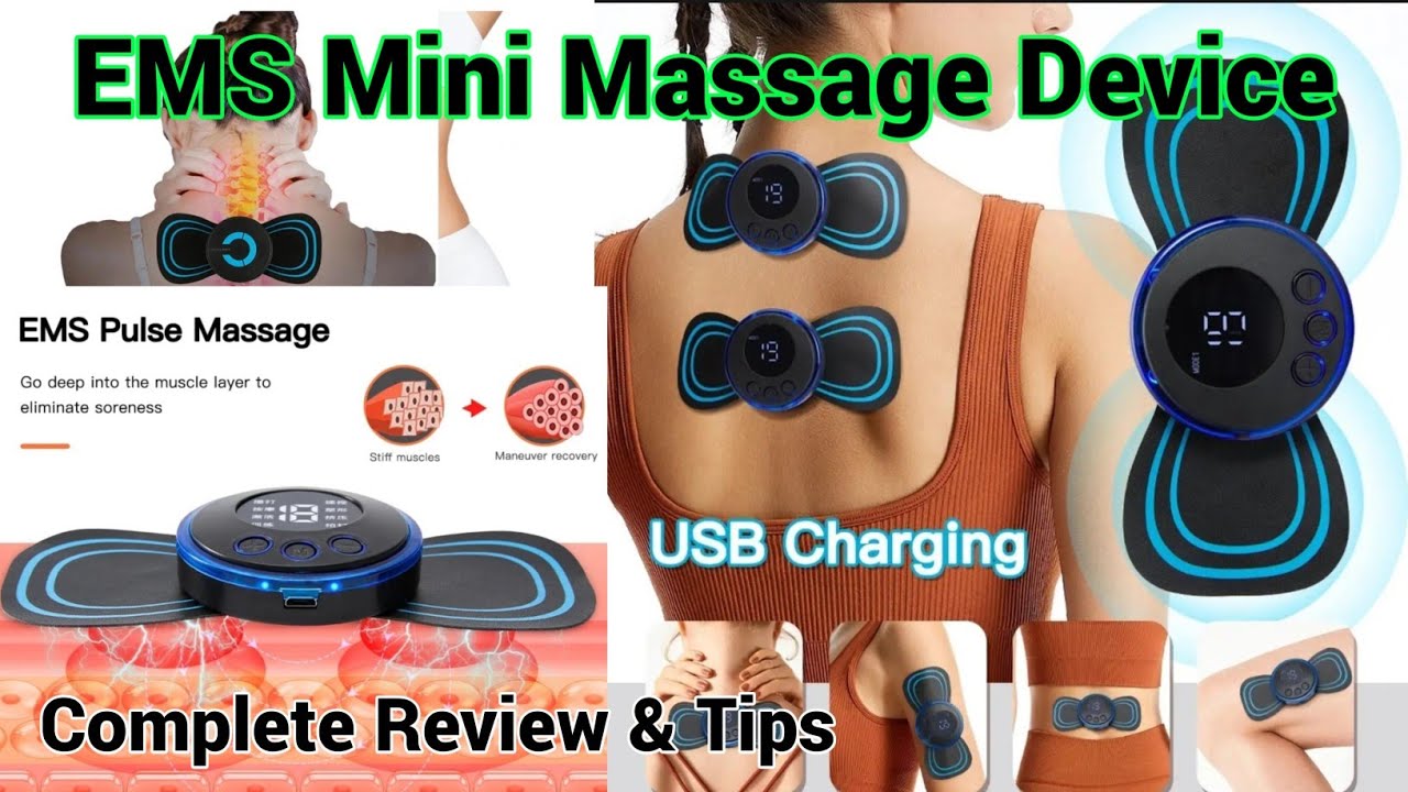 EMS Massager | Deep Tissue Massager | Amazing Low Budget Relaxation and Shaping | Complete Review
