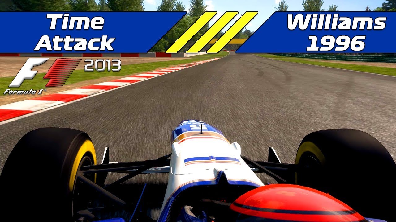 F1 2013 - TIME ATTACK CLÁSSICOS - WILLIAMS 1996 - ÍMOLA | Jogos Clássicos | #50K