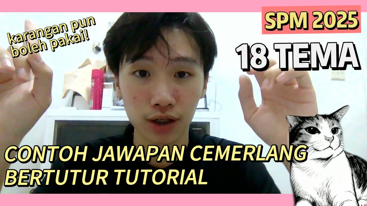 SPM BERTUTUR TUTORIAL BY JUNNN 【TEKNIK CEMERLANG A+ dlm BM】😍😍 MANY USEFUL ANSWERS！💯 TAK TGOK RUGI
