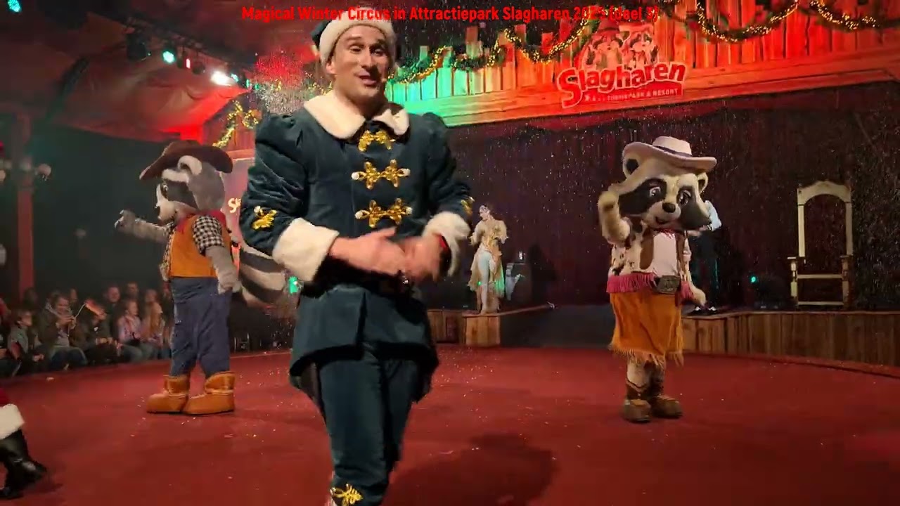Magical Winter Circus in Attractiepark Slagharen 2025 deel 3