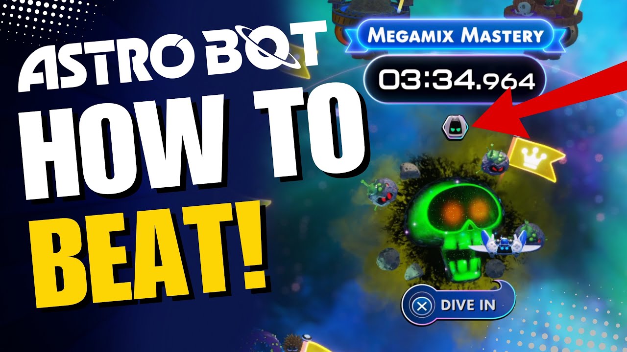 🤖 How to Beat Megamix Mastery! - Astro Bot Vicious Void DLC