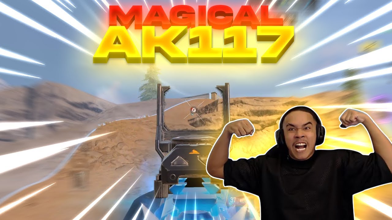 СВЯТОЙ ВОЛШЕБНЫЙ ГЕЙМПЛЕЙ АК-117 В CALL OF DUTY MOBILE BATTLE ROYALE