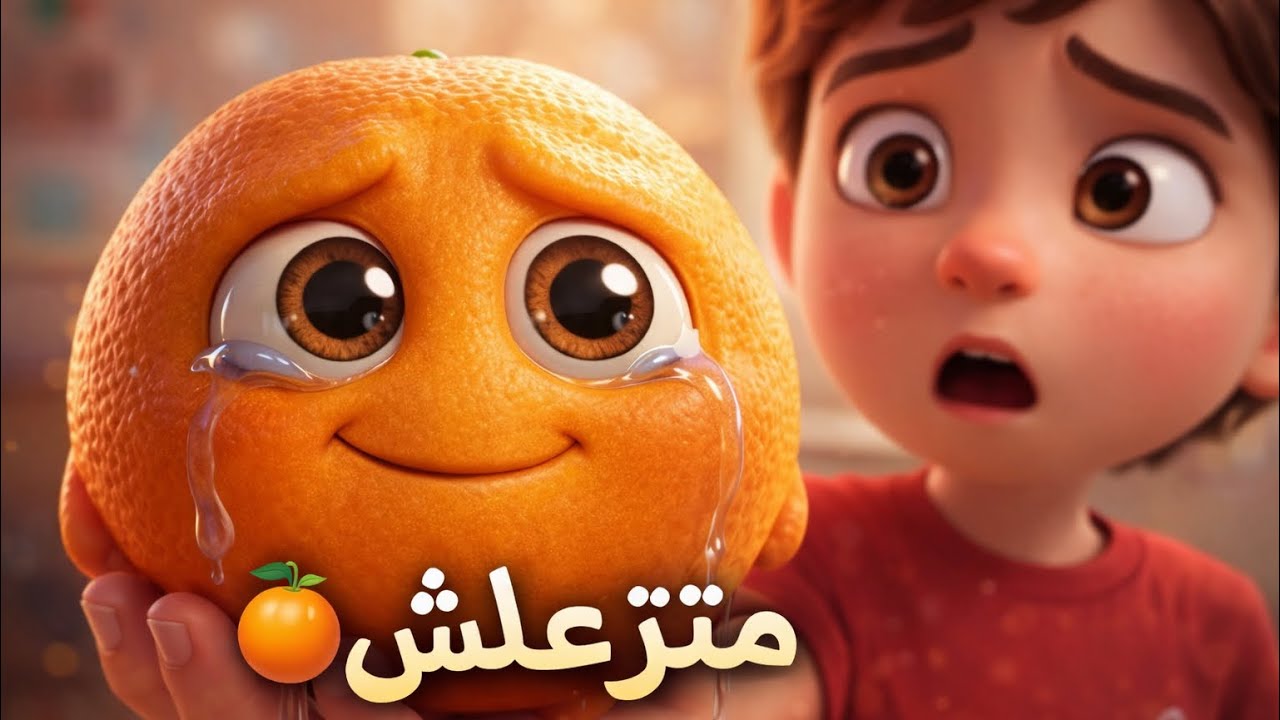 	قصة للأطفال عن احترام الأكل🍊🍊