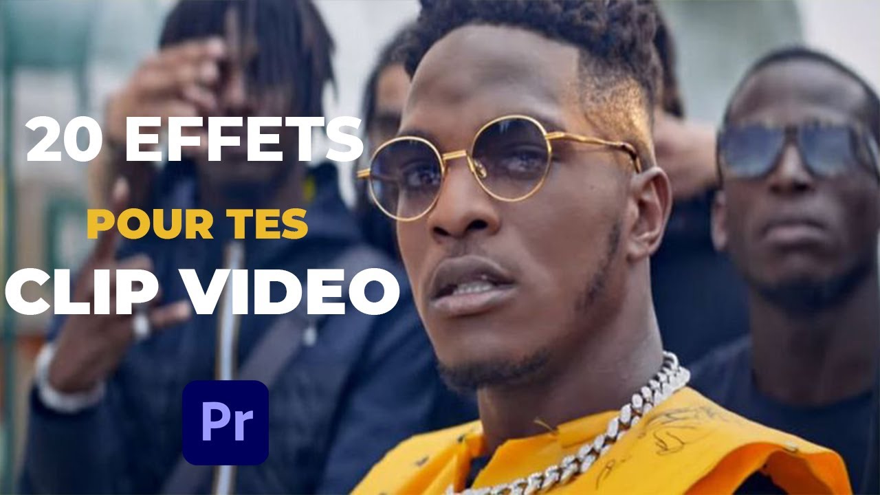 20 EFFETS SECRETS des CLIPS MUSICAUX  (pack gratuit  Premiere Pro)