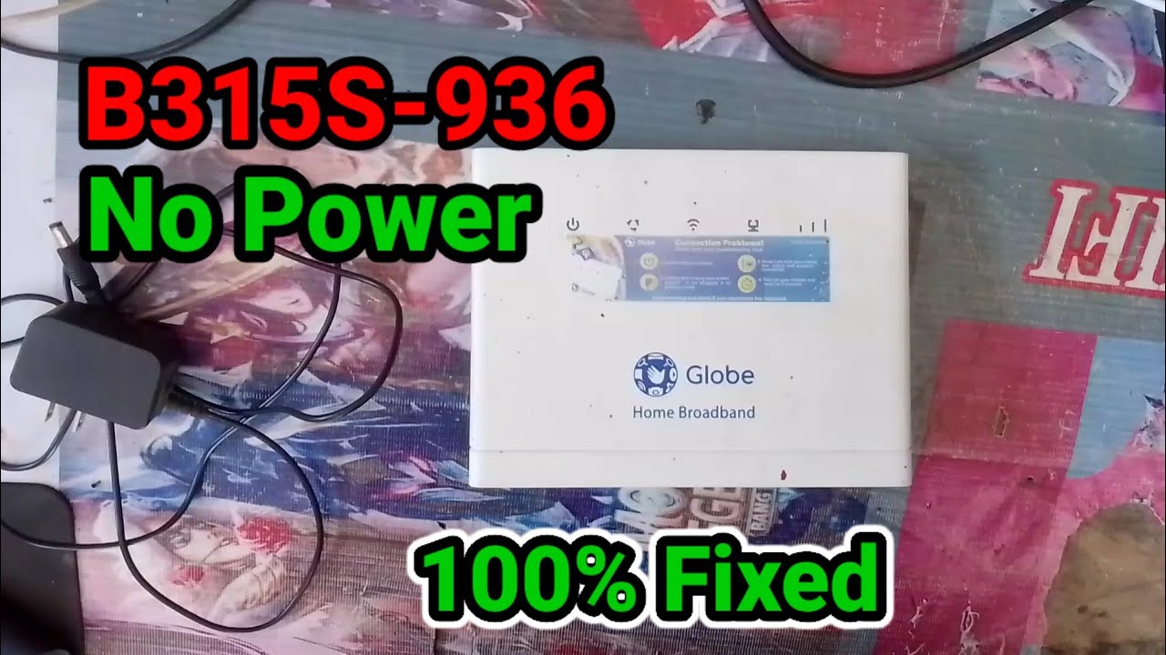 B315s- 936 NO POWER SHORTED