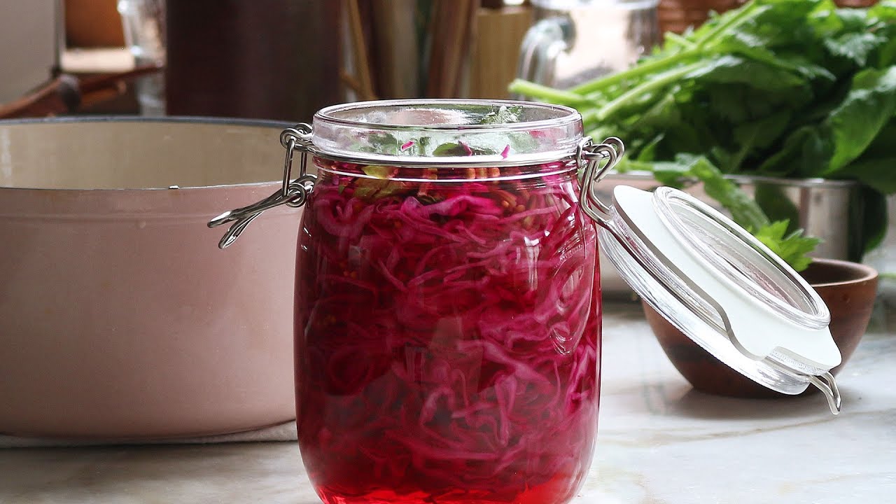 [ENG CC] 색감도 맛도 마음에 쏙~ 적채피클 l 수제 피클 만들기 🎀 : Red Cabbage Pickle [아내의 식탁]