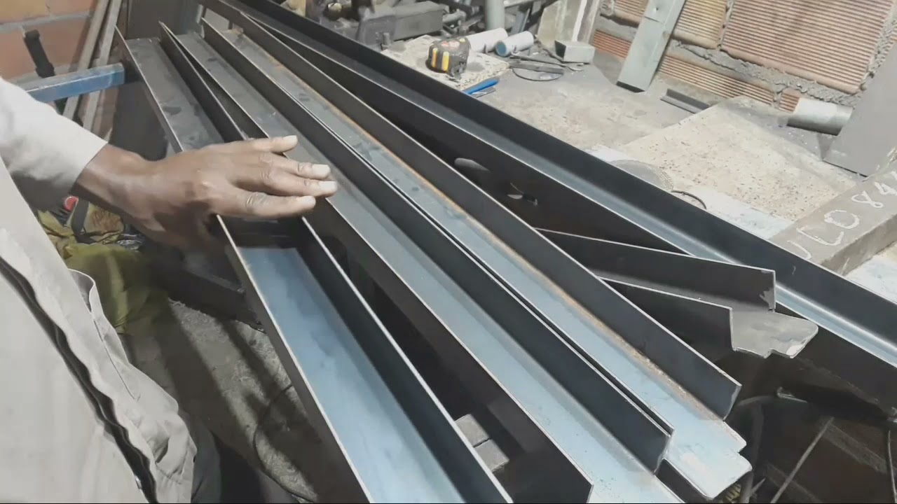 #parte 2 carretinha em casa preparando as peças pra soldagem