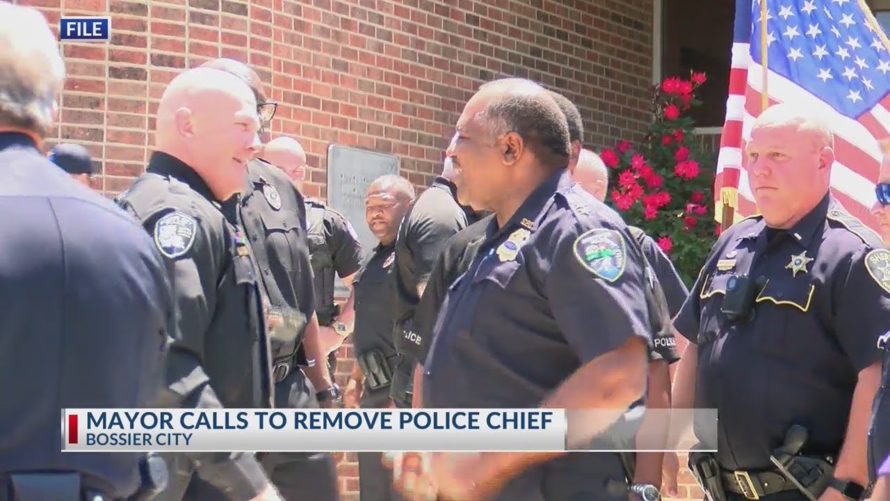 Bossier mayor asks Civil Service Board to fire Police Chief