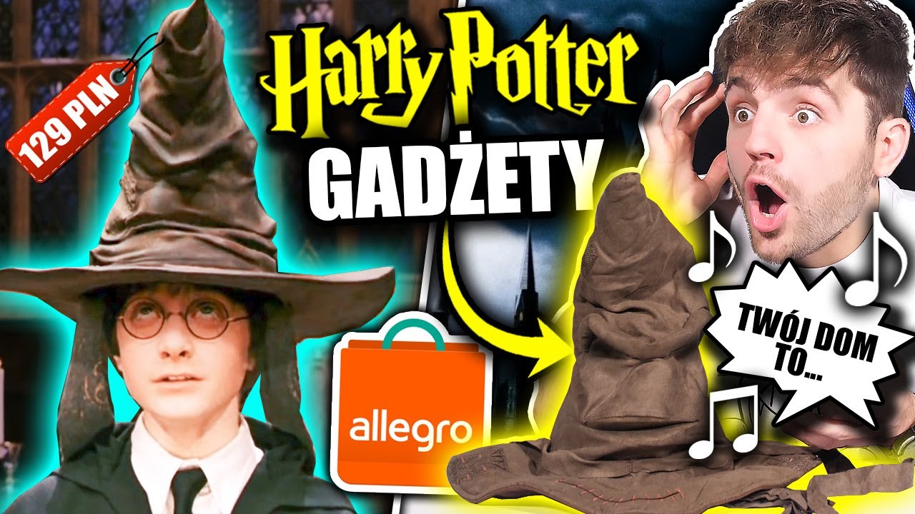 Testujemy NIESAMOWITE GADŻETY z Allegro! *Harry Potter*