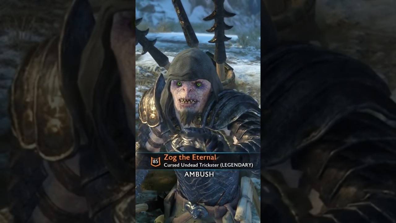 HE CAME BACK! Zog the eternal is back! Middle Earth Shadow of war gameplay clip #shadowofwar #lotr