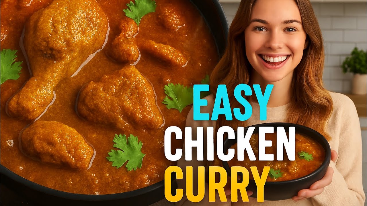 Spice Lovers Rejoice: Ultimate Chicken Curry - Make it in 10 minutes 