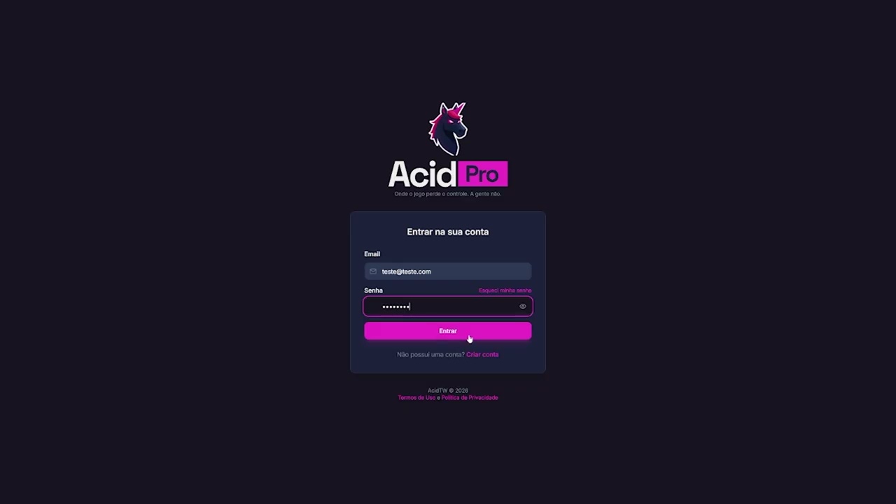 Como adquirir o Acidpro?