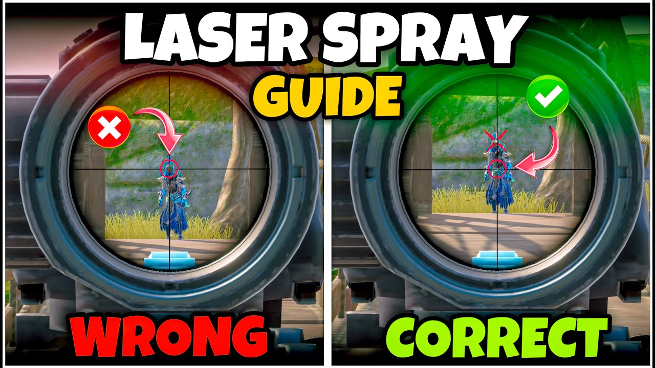 How To Get ZERO RECOIL In BGMI🔥Laser Spray With Secret Tips/Tricks Guide!
